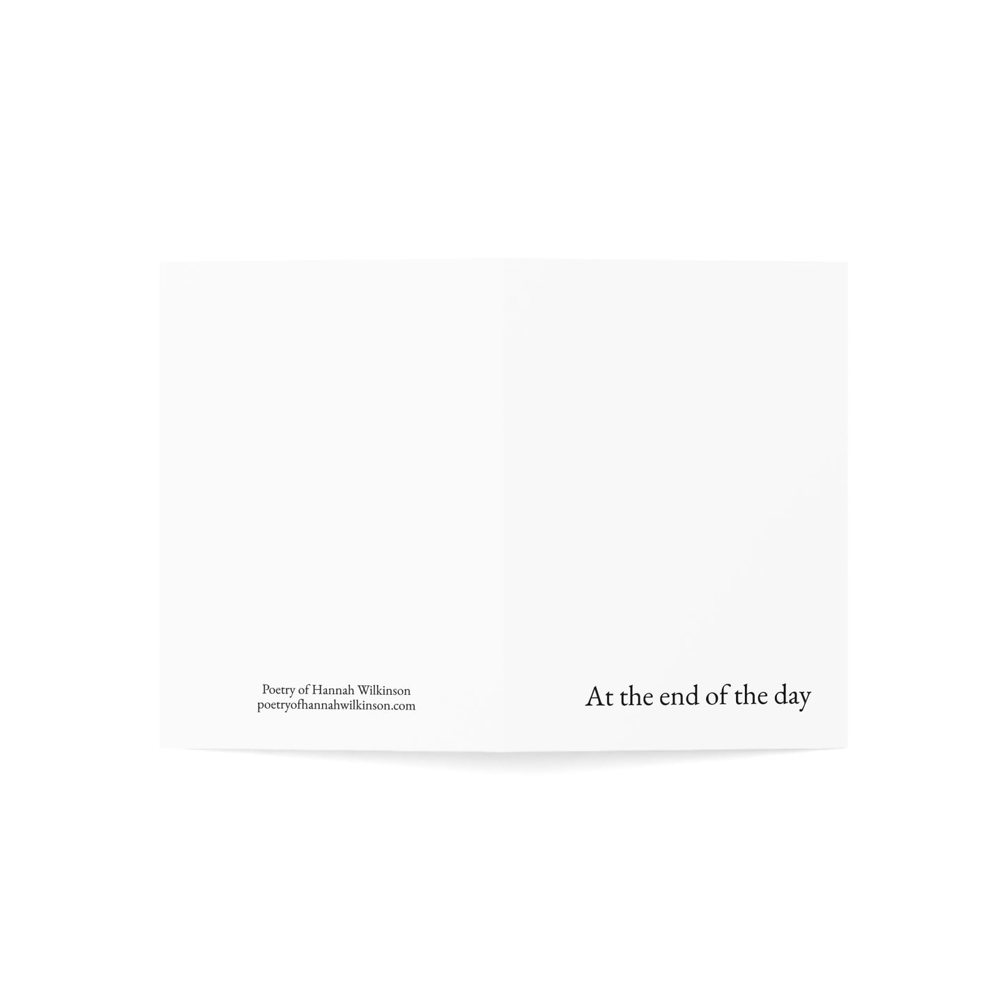 At the end of the day Forgiveness Greeting Card (NSFW)