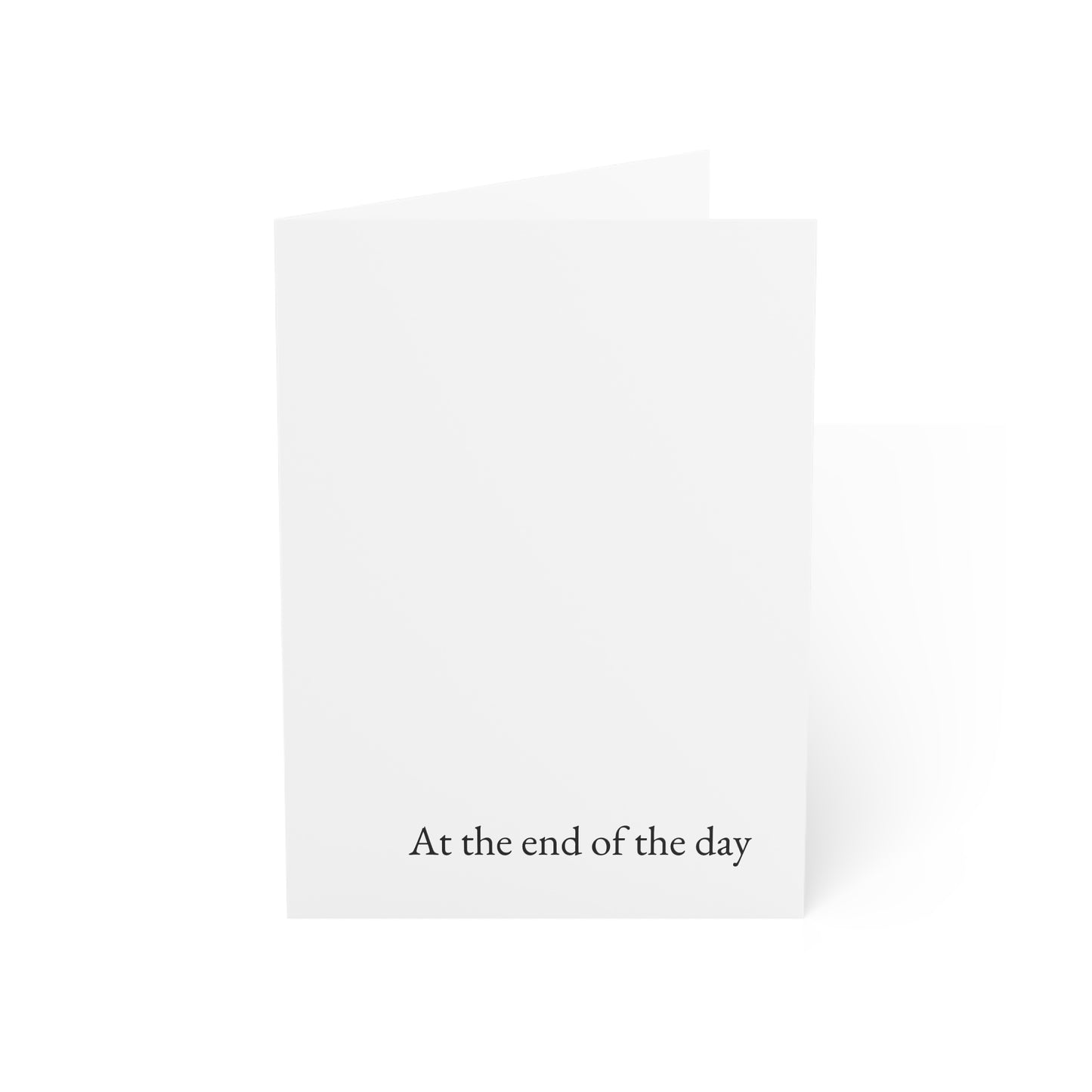 At the end of the day Forgiveness Greeting Card (NSFW)